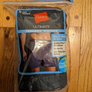 Men's new Hanes boxers